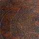 Angel Pazmino round coffee table Muebles de Estilo Ecuador 1960