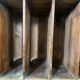 Wooden handcrafted craft furniture for postal sorting