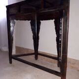 Ancienne console chinoise en bois laqué, chine dynastie qing