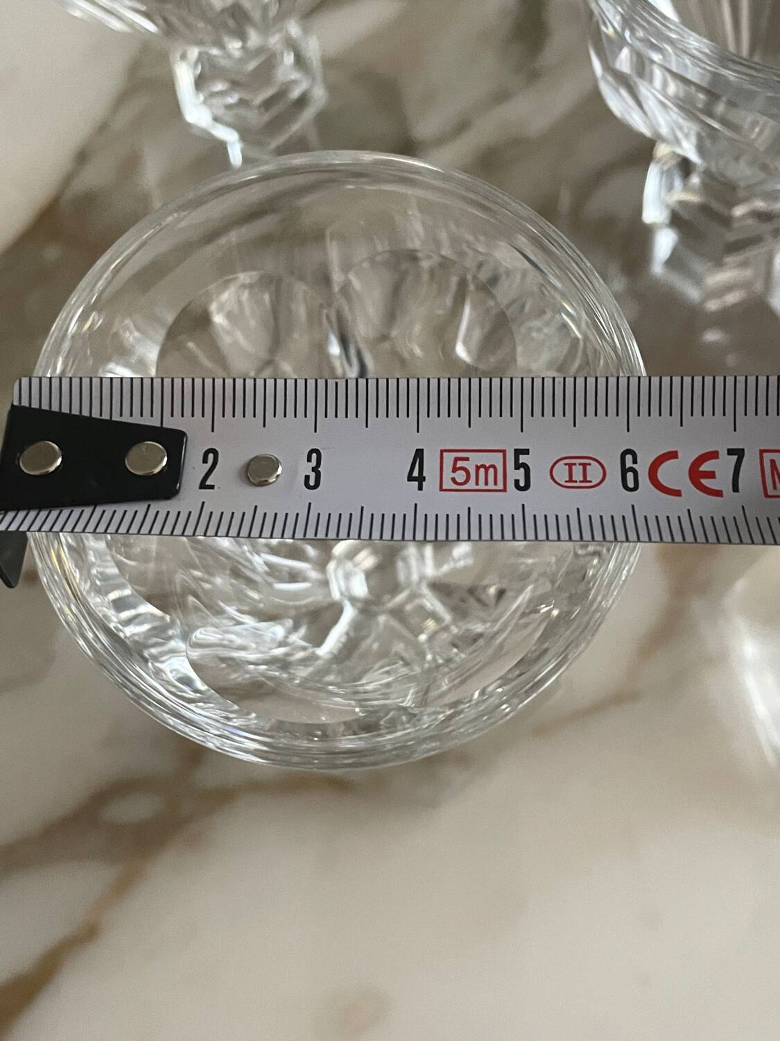 5 Harcourt-style port glasses