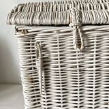 Rattan chest, storage trunk