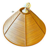 Vintage rattan pendant light