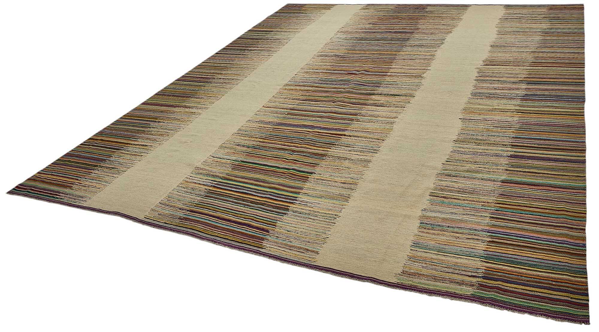 Contemporary Tribal Decorative Kilim 321 cm x 408 cm