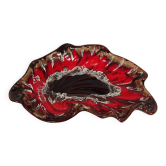 Large Plate or Fruit Bowl Vallauris – 1970s Ceramics – Vintage Design