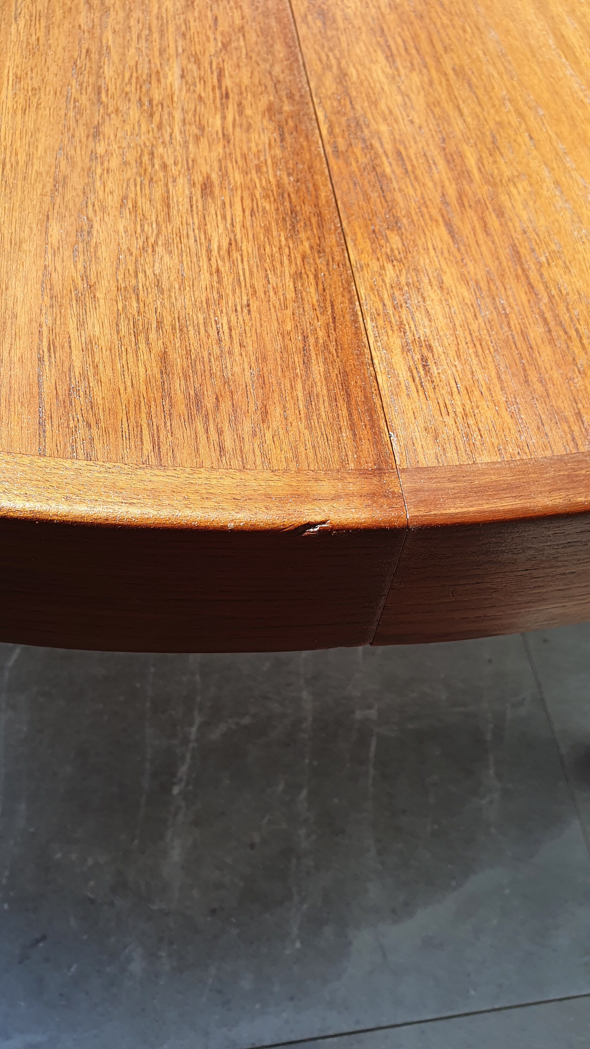 Teak dining table editor Gudme Mobelfabrik, Danish