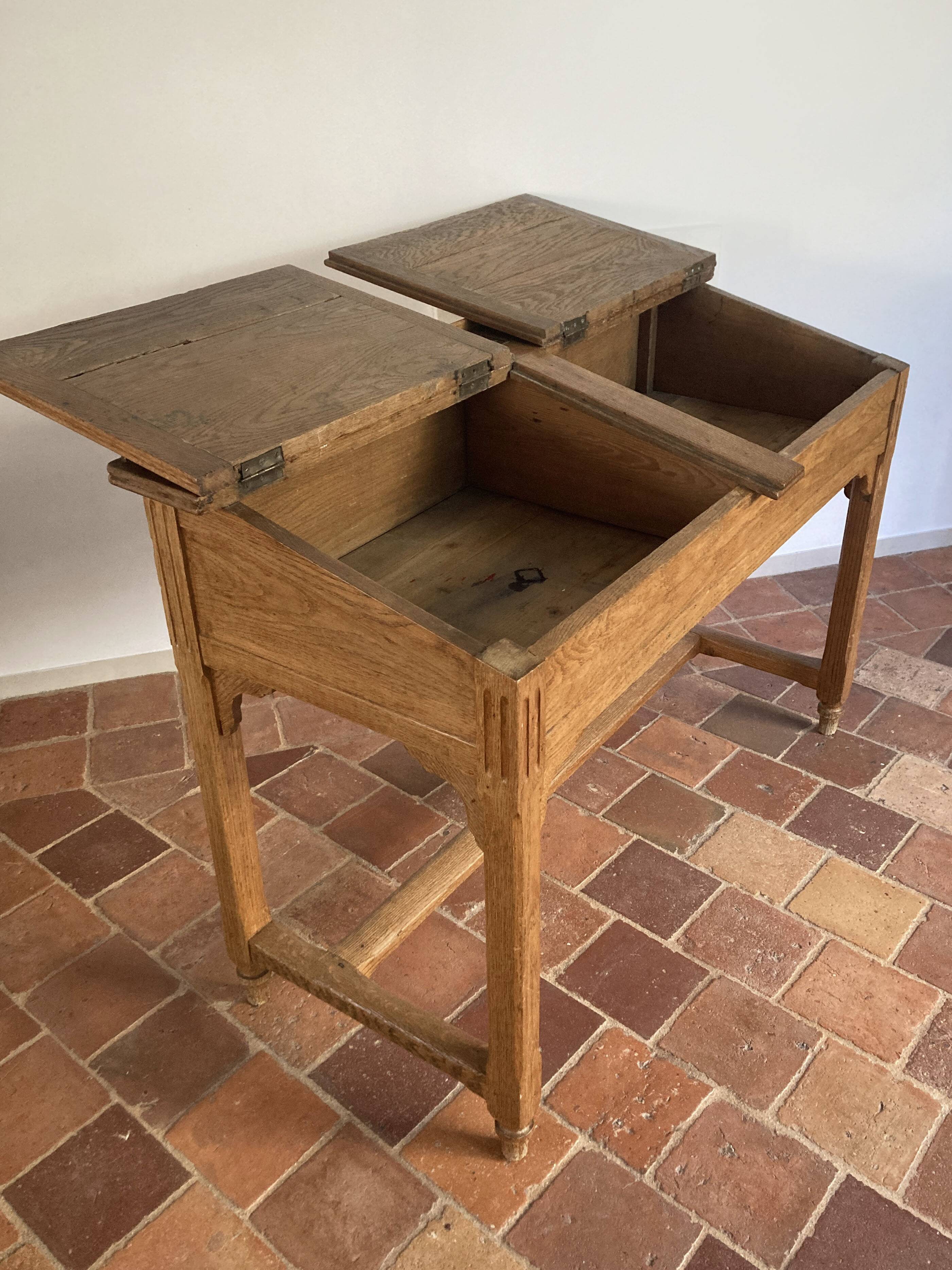 Antique double desk
