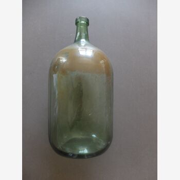 Lady jeanne cylindrical glass green 22 litres