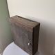Antique wall key cabinet