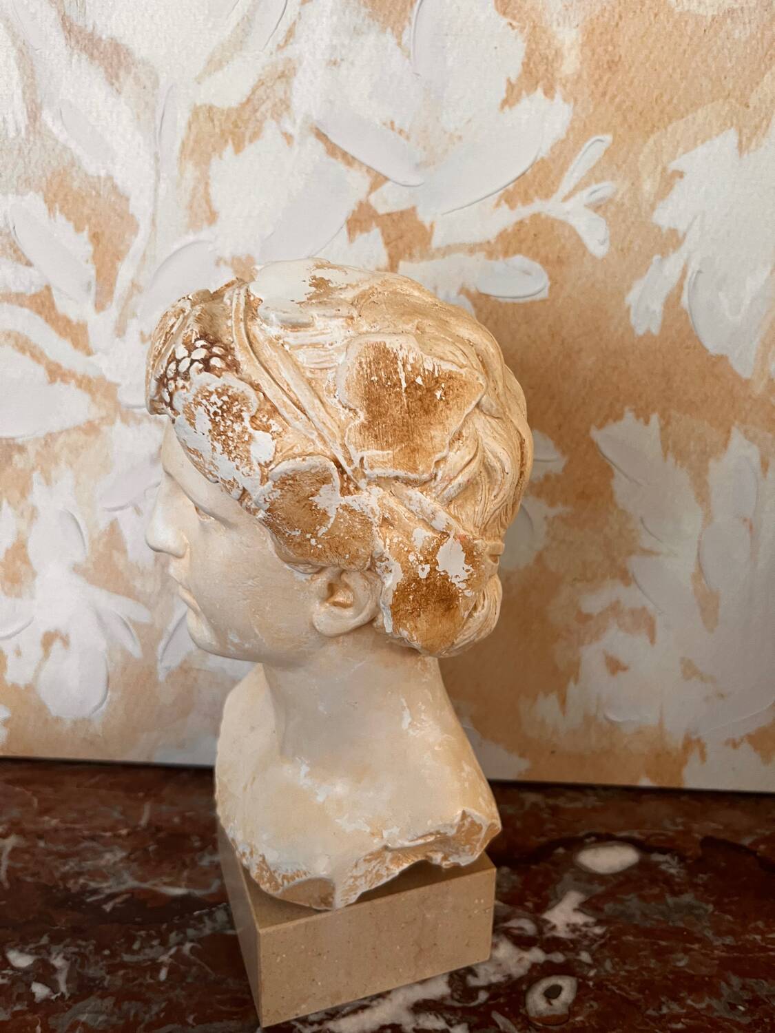 Dionysius plaster bust