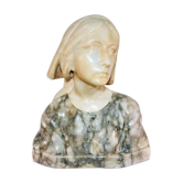 Buste de Jeanne d’Arc par Guglielmo Pugi 1850-1915 c. 1900