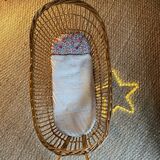 Rolling cradle for doll