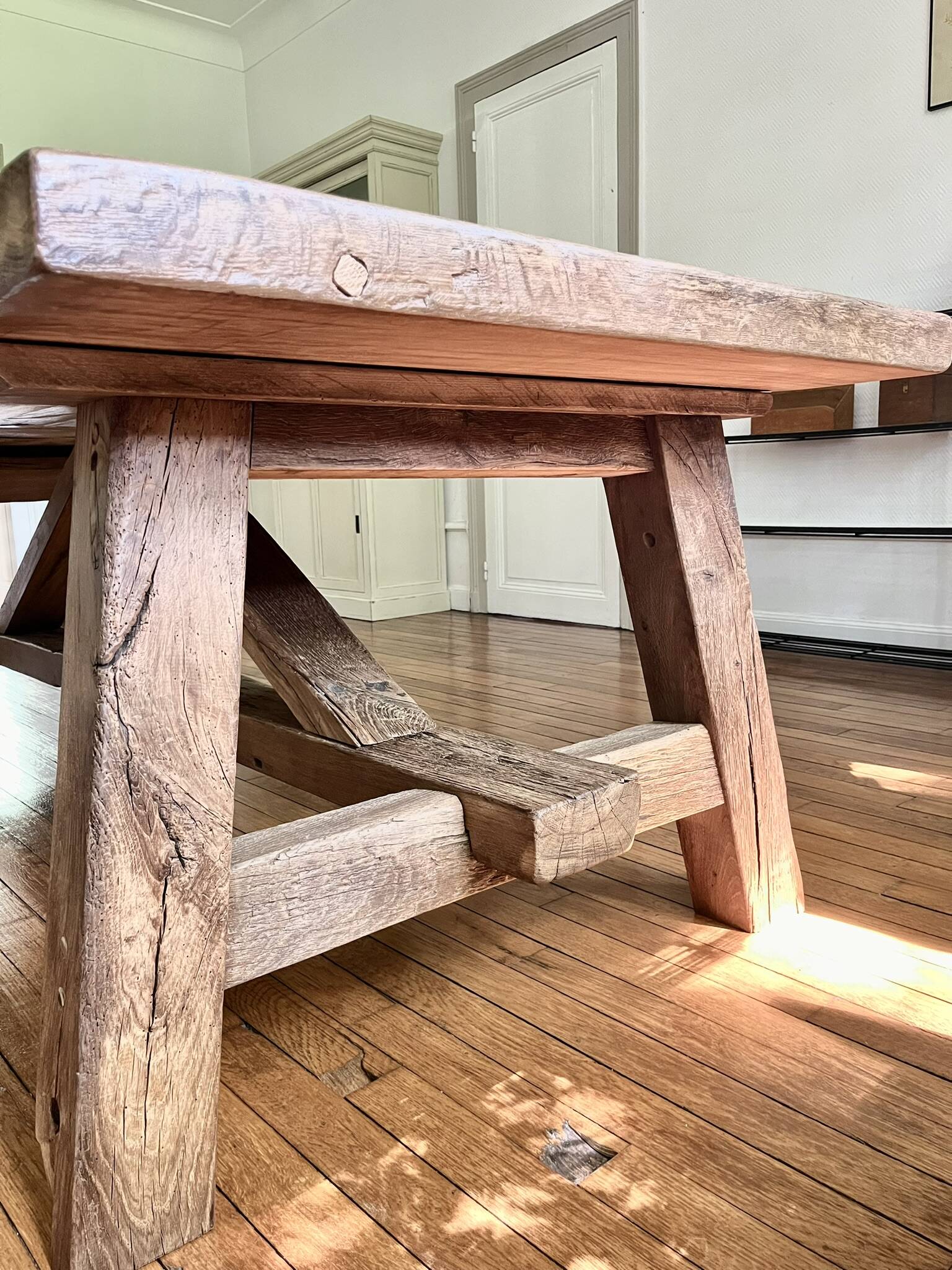 Table de ferme Tower – Chêne Ancien 260 cm
