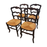 Series of 4 chairs