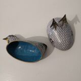 Cloisonné candy box
