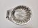 Postmodern Lino Sabattini Silver-Plated Brass Shell Vide-Poche, Italy