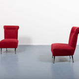Pair of Italian accent chairs from the 1950s