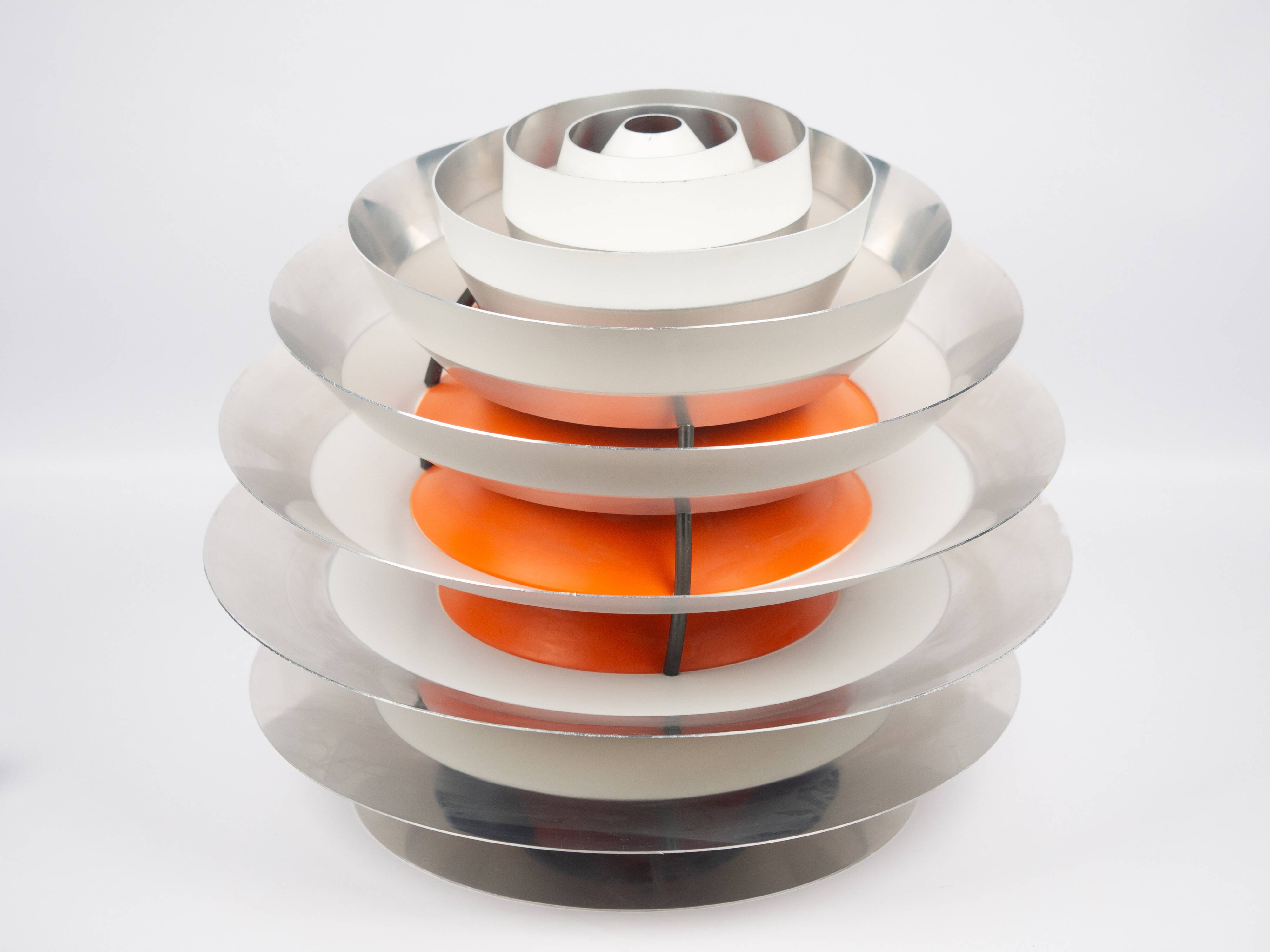 Vintage danish PH Kontrast pendant lamp by Poul Henningsen, Louis Poulsen, 1962