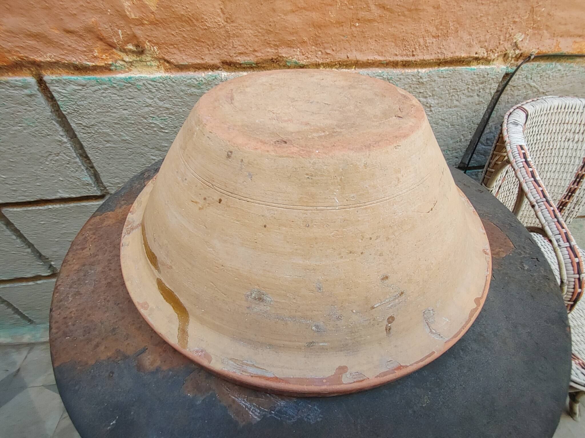 Large ancient Provencal terracotta Tian
