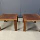 Paire de tables basses Bonanza par Asko, Finlande, 1960