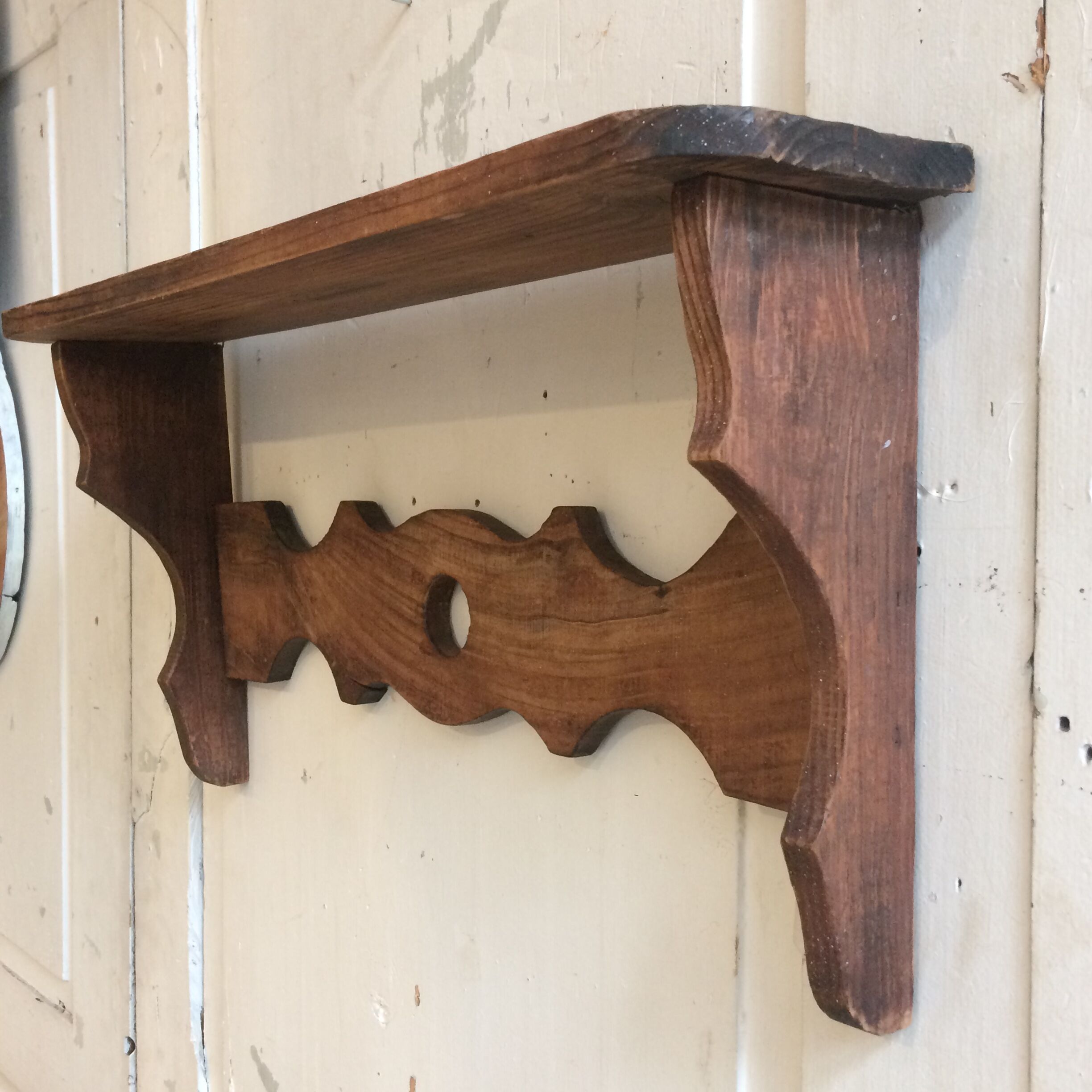 Étagère murale néo rustique