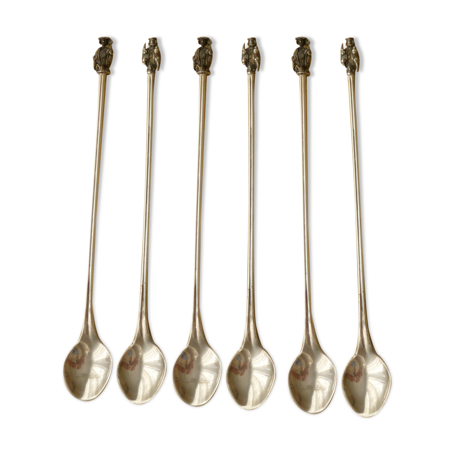 6-spoon-high epNS Silver Plated Cocktail Set