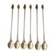 6-spoon-high epNS Silver Plated Cocktail Set