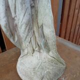 Reconstructed stone garden statue