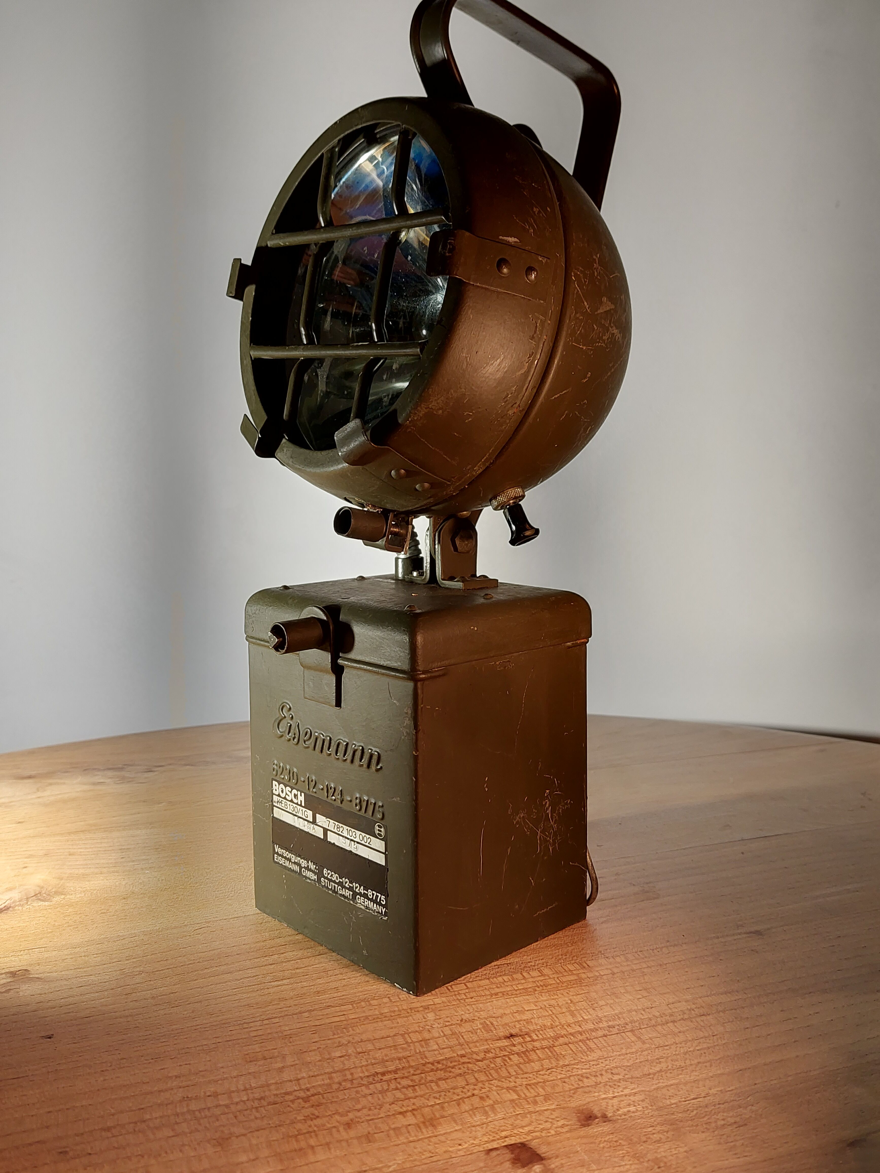 Eisemann iindustrial lamp 1966