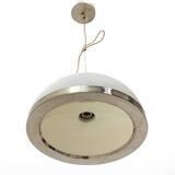 Opaline glass suspension by Pia Guidetti Crippa for Lumi, 1970s.