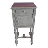 Louis XVI lacquered bedside table