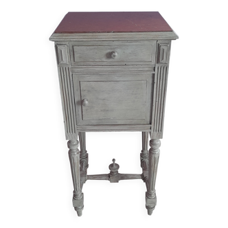 Louis XVI lacquered bedside table