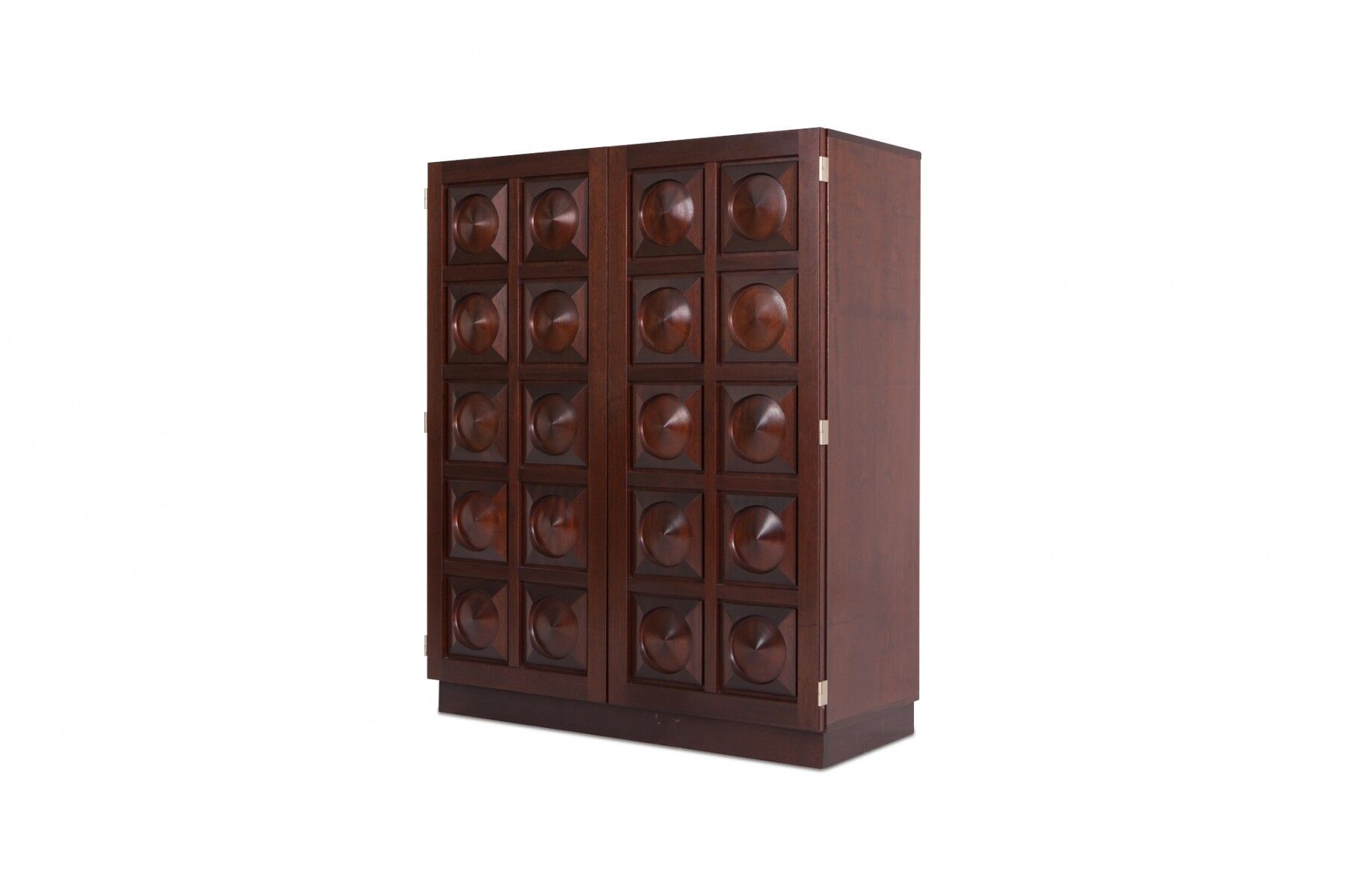 Dark mahogany rough bar furniture 1970