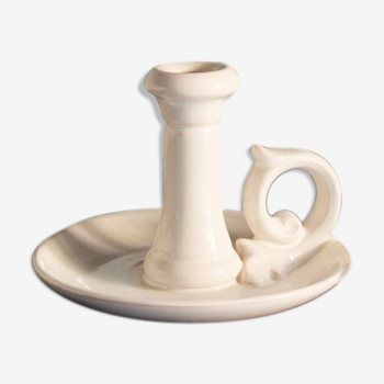 artisanal hand candle holder from the French house Moustiers