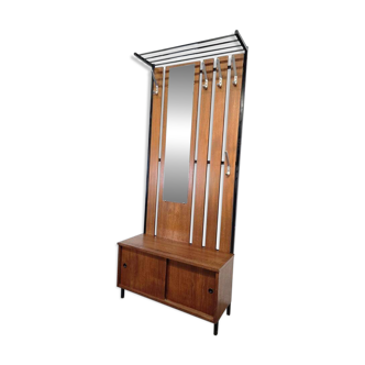 Vintage tall freestanding coat rack / floor coat rack