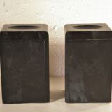 Art deco marble bookends