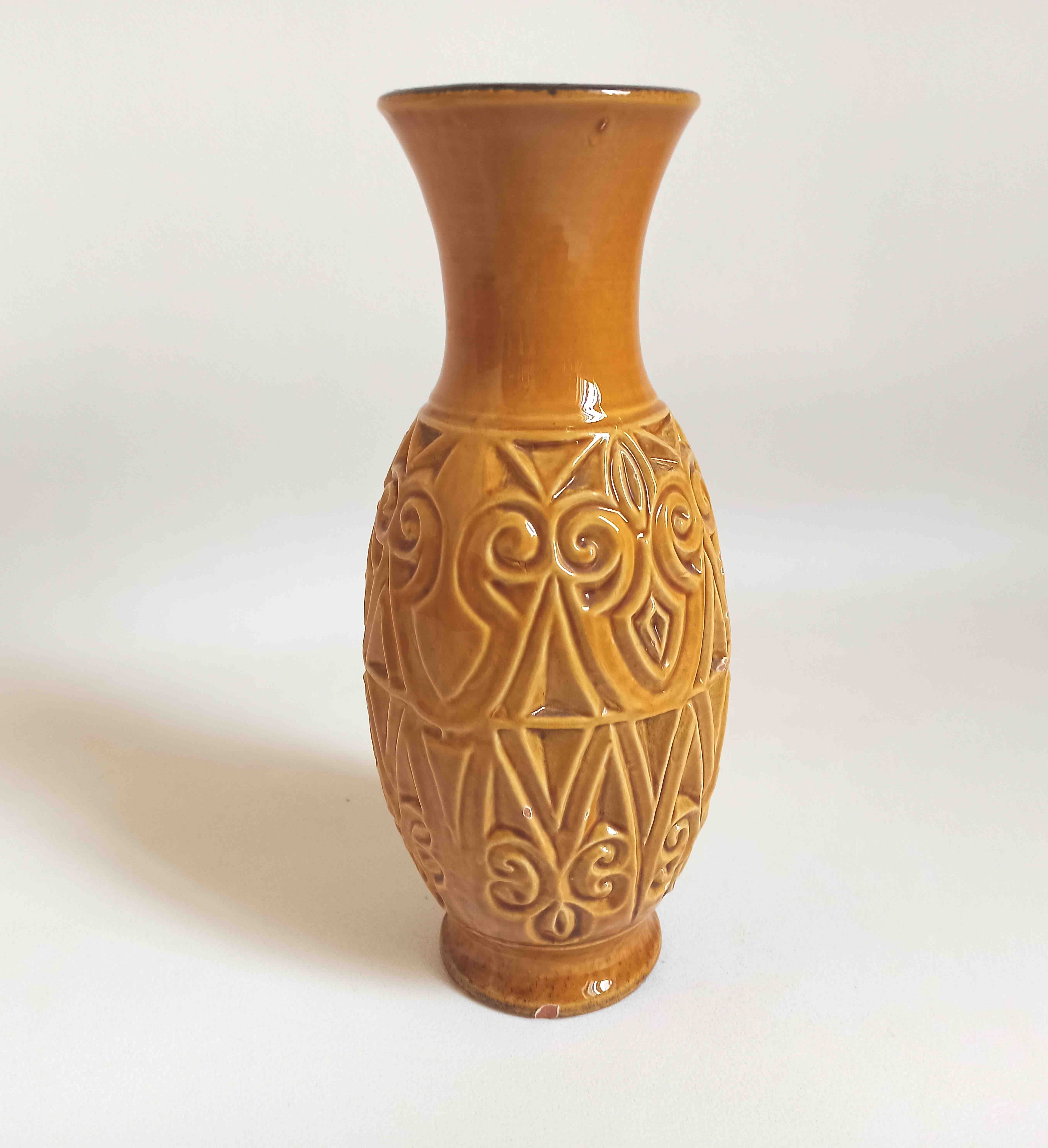 Vase céramique west germany hauteur 30,5 cm