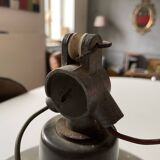 Industrial pendant light from the 50s