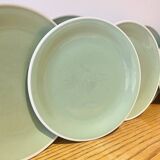 Service of 10 Rössler dessert plates