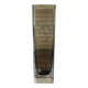 Rectangular smoked glass vase design in retro vintage Murano spirit