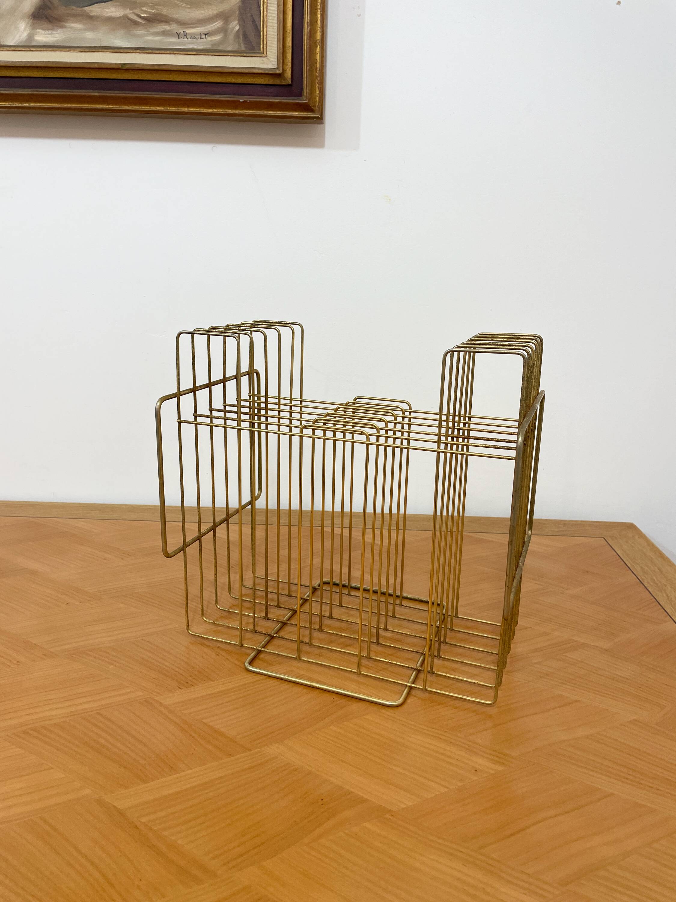 Vinyl record holder from the 60s/70s.