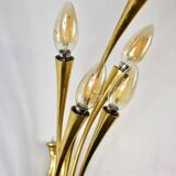 Oscar Torlasco brass wall lamp for Lumi Milano, 1950s