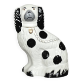 Vintage ceramic Staffordshire Spaniel fireplace dog figurine