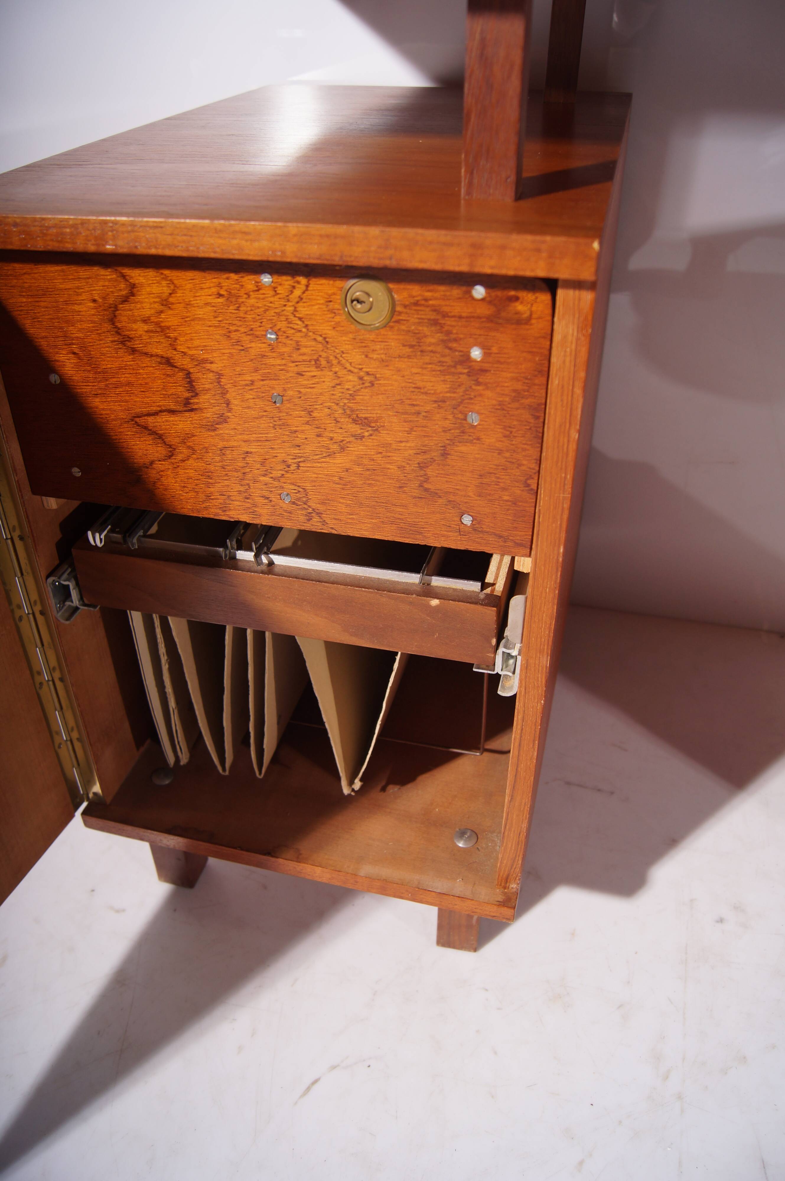 Teak Desk - Adjustable. 60's