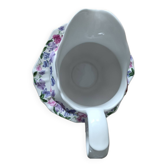 Ensemble bassine et broc porcelaine