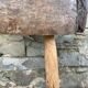 Tabouret, table d'appoint brutaliste