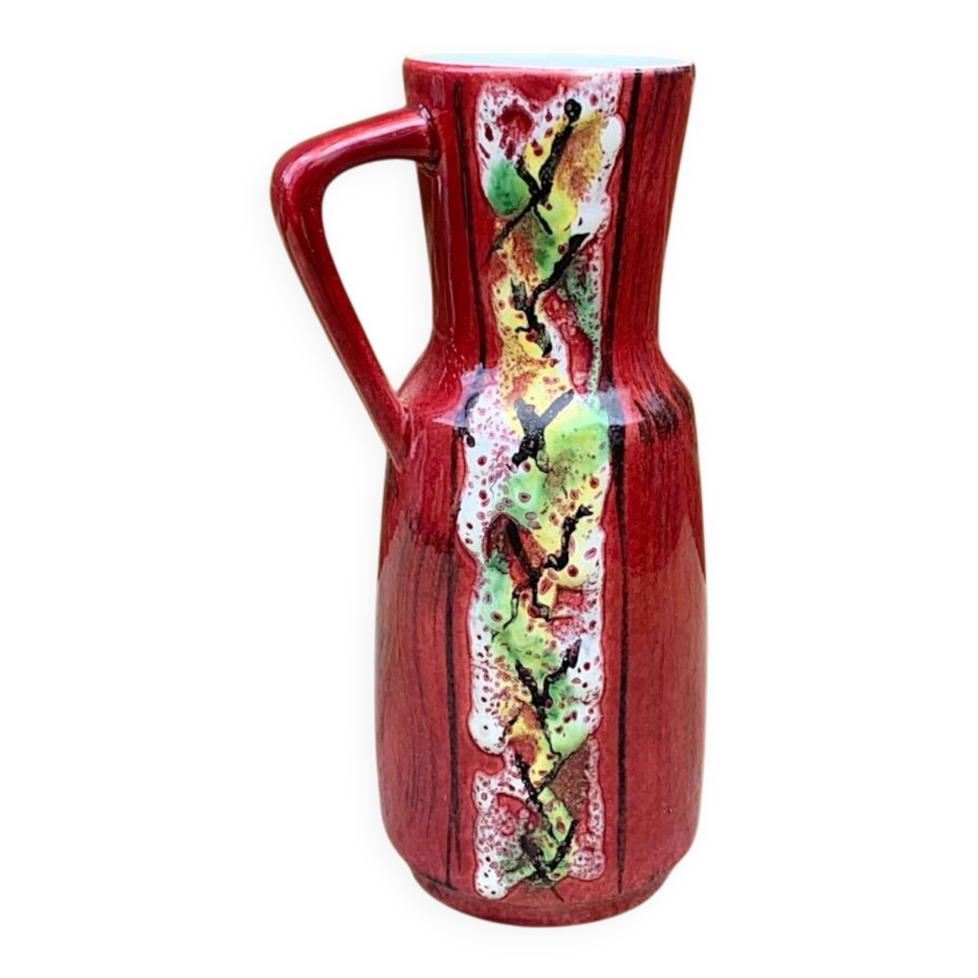 Antique small West Germany vase 267-20 – glazed ceramic