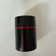 Lacquered wooden salt and pepper shakers