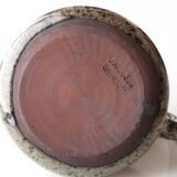 Ceramic teapot by Alain Bresson, 60s