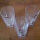 Set of 6 Hi Ball tumbler glasses French Royal Crystal of Champagne