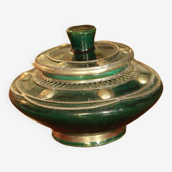 Moroccan ceramic ashtray